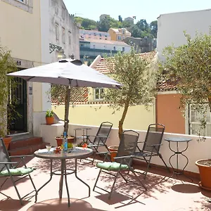 Costa Do Castelo Terrace Apartament Lizbona
